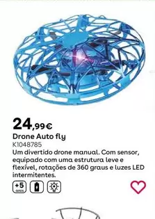 Oferta de Dron Auto Fly por 24,99€ en ToysRus