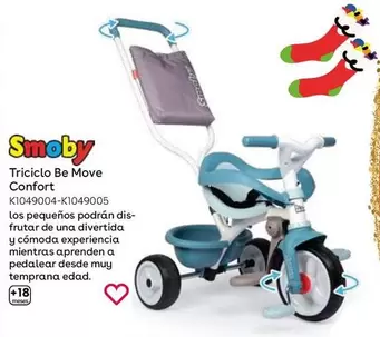 Oferta de Smoby - Triciclo Be Move Confort en ToysRus