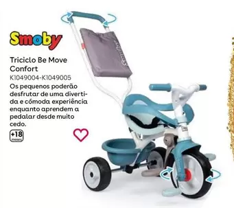 Oferta de Smoby - Triciclo Be Move Confort en ToysRus