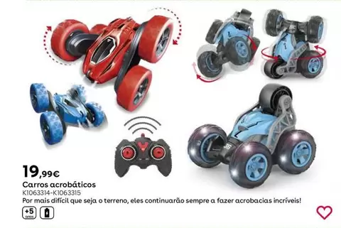 Oferta de Coches Acrobacias por 19,99€ en ToysRus