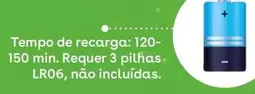 Oferta de Tiempo De Recarga: 120-150 Min. Requiere 3 Pilas LR06, No Incluidas. en ToysRus