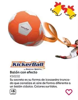 Oferta de KickerBall - Balón Con Efecto en ToysRus