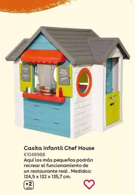 Oferta de Smoby - Casita Infantil Chef House en ToysRus