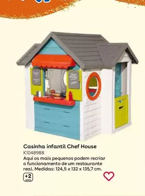 Oferta de Smoby - Casita Infantil Chef House en ToysRus