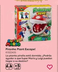 Oferta de  Super Mario - Piranha Plant Escape!  en ToysRus