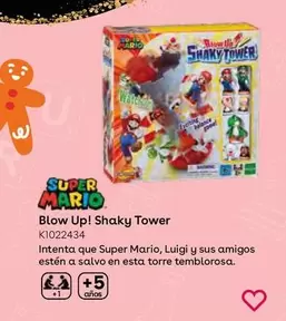 Oferta de Super Mario - Blow Up! Shaky Tower en ToysRus