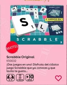 Oferta de Mattel - Scrabble Original en ToysRus