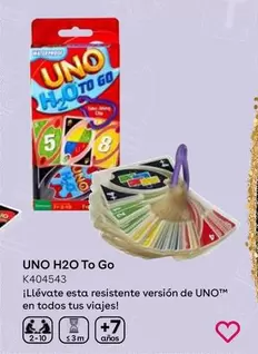 Oferta de Mattel - UNO H2O To Go en ToysRus