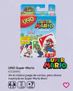 Oferta de Mattel - UNO Super Mario en ToysRus