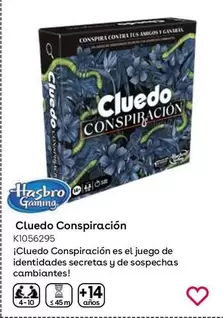 Oferta de Hasbro - Cluedo Conspiración en ToysRus