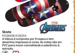 Oferta de Monopatín Avengers en ToysRus