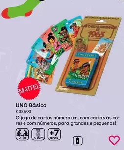 Oferta de Mattel - Uno Basico en ToysRus