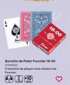 Oferta de Baralho De Poker Fournier 18-00 en ToysRus