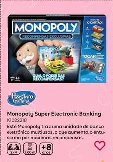 Oferta de Hasbro - Monopoly Super Electronic Banking en ToysRus