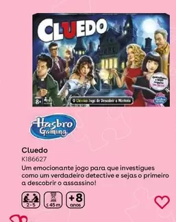 Oferta de Hasbro Gaming - Cluedo en ToysRus