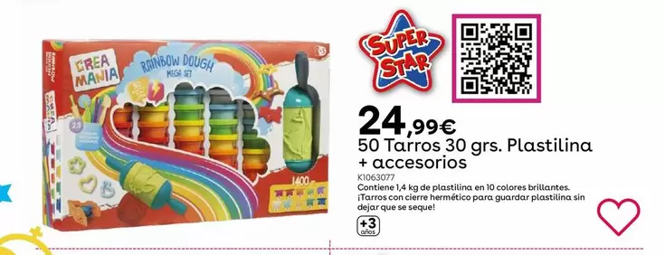 Oferta de Tarrito Pastillina + Accesorios por 24,99€ en ToysRus