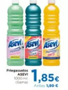 Oferta de Asevi - Friegasuelos por 1,85€ en Aquabel Perfumerías