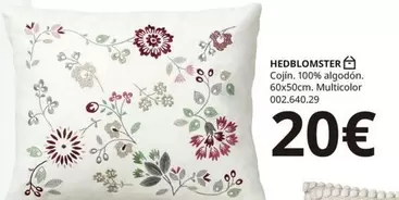 Oferta de Hedblomster - Cojin por 20€ en IKEA