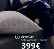 Oferta de Sofá Cama De 3 Plazas por 399€ en IKEA