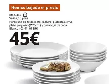 Oferta de IKEA 365+ - Ikea 365+ por 45€ en IKEA