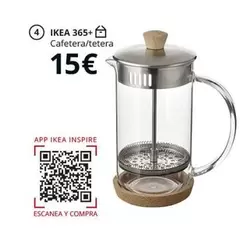 Oferta de Ikea 365+ - Cafetera/tetera por 15€ en IKEA