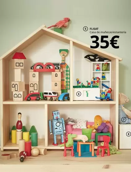 Oferta de Filsat - Casa De Muñecas/lestanteria por 35€ en IKEA