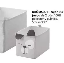 Oferta de Drômslott Caja 15 / Juego De 2 Uds. en IKEA