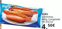 Oferta de Korv - Salchichas por 4,5€ en IKEA