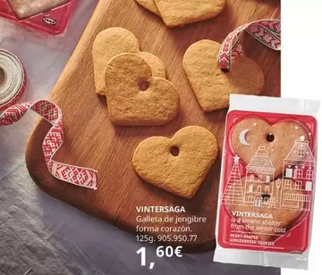 Oferta de Galleta De Jengibre por 1,6€ en IKEA