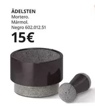 Oferta de Adelstzen - Mortero. Mármol. Negro por 15€ en IKEA