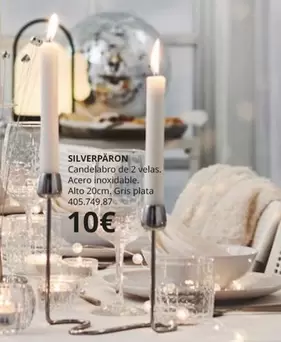 Oferta de Candelabro por 10€ en IKEA