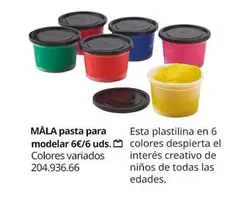 Oferta de Mála Pasta Para Modelar en IKEA