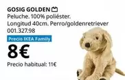 Oferta de Gosig Golden por 8€ en IKEA