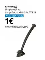 Oferta de Rinnig - Limpiacajillas por 1€ en IKEA