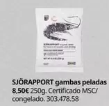 Oferta de Sjorapport Gambas Peladas por 8,5€ en IKEA