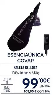 Oferta de Covap - Paleta Bellota por 99€ en Makro