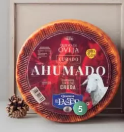 Oferta de El Pastor - Queso Ahumado De Oveja Curado Elaborado Con Leche Cruda por 45,95€ en Makro