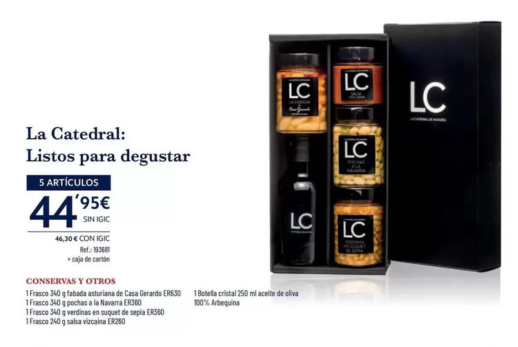 Oferta de LC - Conservas Y Otros por 44,95€ en Makro