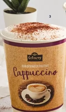 Oferta de Getaway  - Cappuccino por 4€ en Ryanair