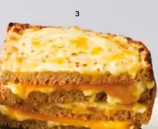 Oferta de  Three Cheese Toastie por 6,5€ en Ryanair