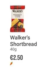 Oferta de Walker's - Shortbread por 2,5€ en Ryanair