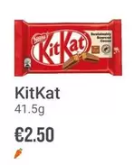 Oferta de Nestlé - Kitkat por 2,5€ en Ryanair