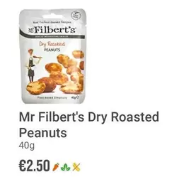 Oferta de Mr.Filbert'S - Dry Roasted Peanuts por 2,5€ en Ryanair