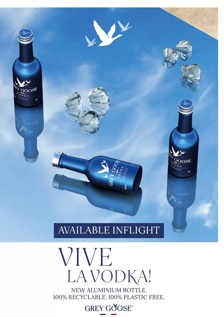 Oferta de Grey Goose - Vive La Vodka en Ryanair