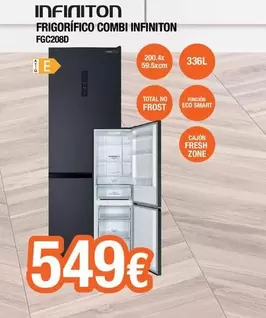 Oferta de Infiniton - Frigorífico Combi Infiniton  por 549€ en Expert