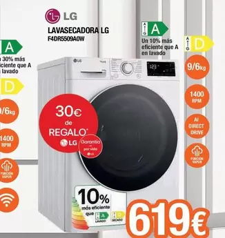 Oferta de LG - Lavasecadora por 619€ en Expert