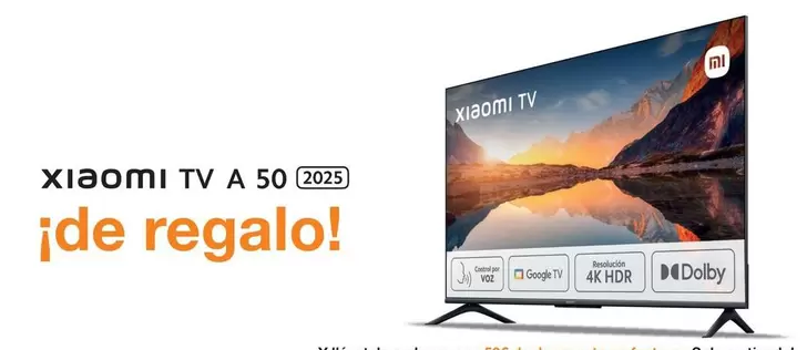 Oferta de Xiaomi - Tv A 50  en Orange