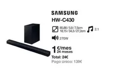 Oferta de Samsung - HW-C430 por 24€ en Orange