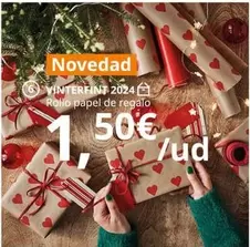 Oferta de Yinterfint 2024 - Roto Papel De Regalo por 1,5€ en IKEA