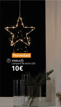 Oferta de Strala - Lampara Del Techo Led por 10€ en IKEA